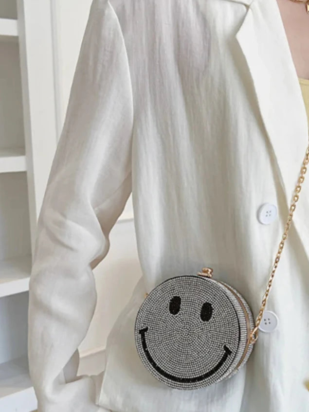 Happy Lux Crossbody Bag - Smiling in Style - The Lux Muse