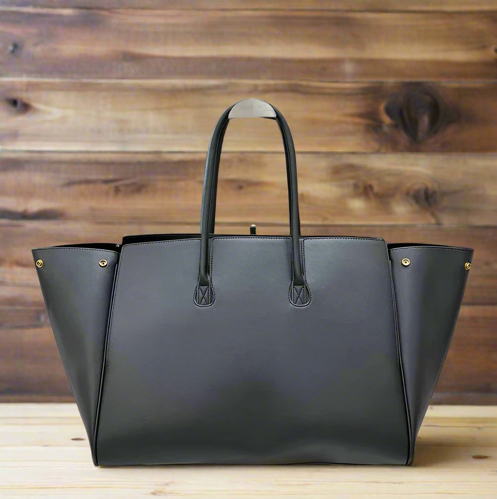 Lux Leather Tote - The Lux Muse