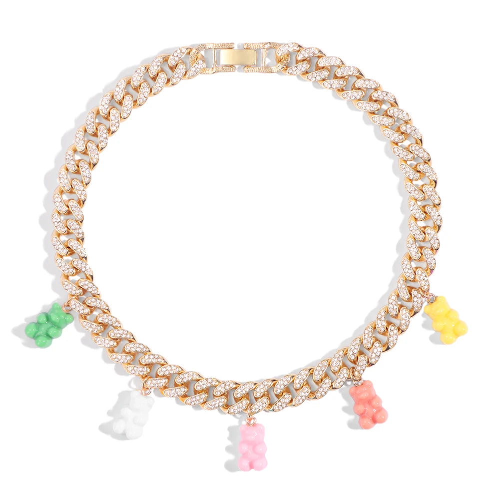 Sugar Rush Necklace - A Sweet Symphony of Glamour - The Lux Muse