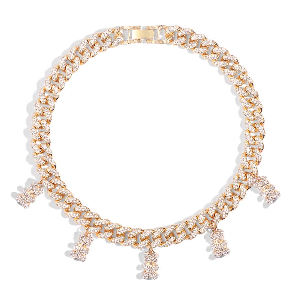 Sugar Rush Necklace - A Sweet Symphony of Glamour - The Lux Muse