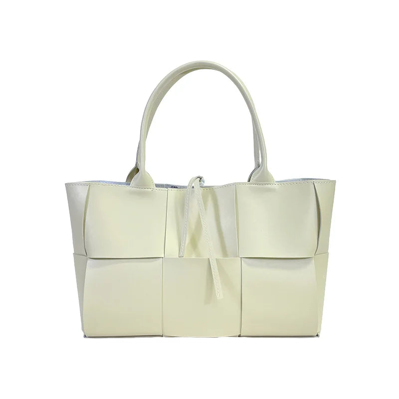 Woven Tote Bag - Effortless Elegance - The Lux Muse